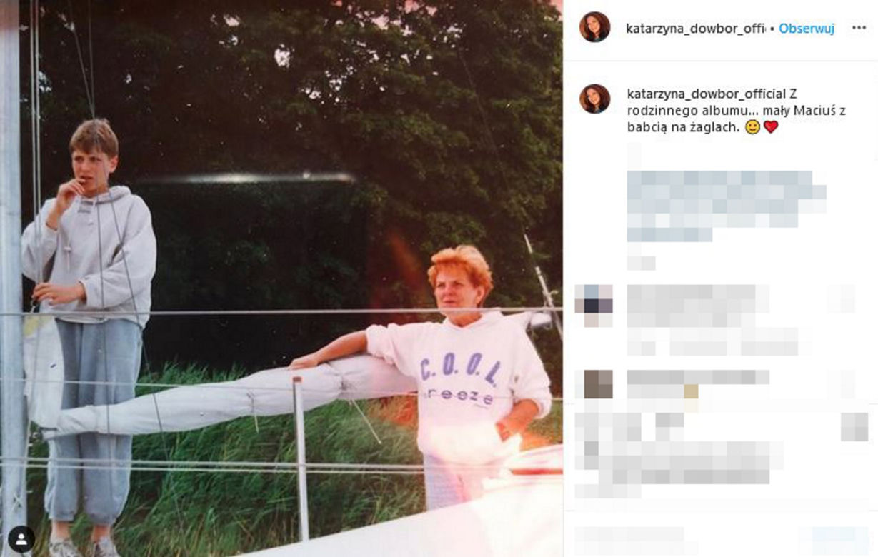 Maciej Dowbor zwymyślał mamę