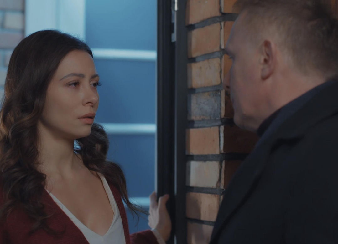 M jak miłość. Joanna (Dominika Sakowicz), Artur (Robert Moskwa)