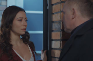 M jak miłość. Joanna (Dominika Sakowicz), Artur (Robert Moskwa)