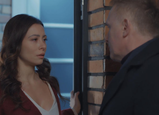 M jak miłość. Joanna (Dominika Sakowicz), Artur (Robert Moskwa)