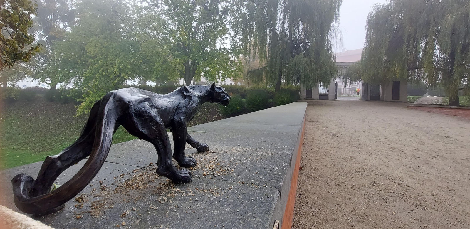 Zamojski Park jesienią