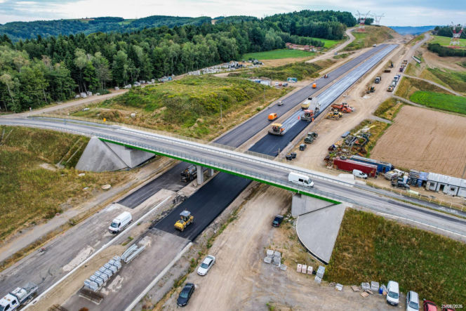Budowa drogi S19. Najwyższa estakada w Polsce