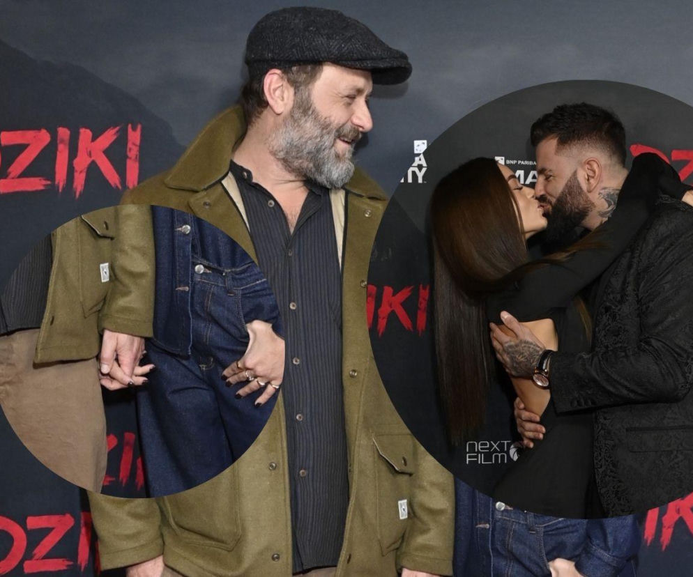 Zakochane pary na premierze filmu Dziki