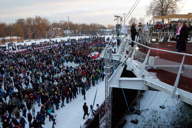 Prezydent spotkał się z kibicami