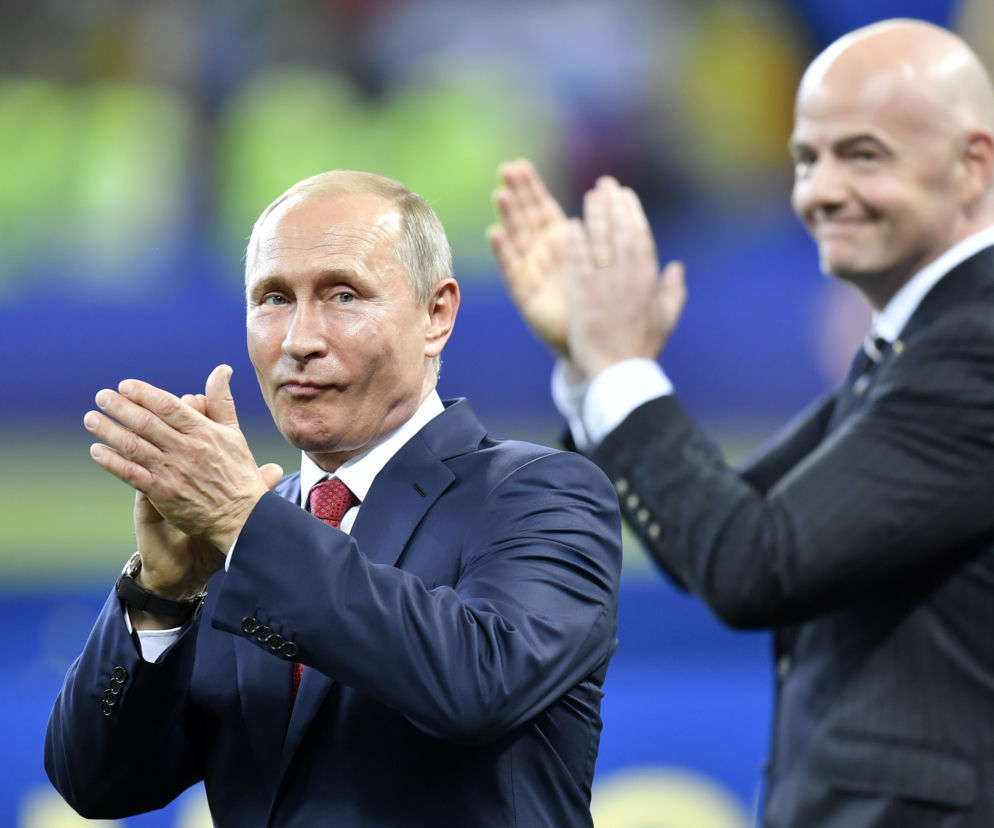 Władimir Putin, Gianni Infantino