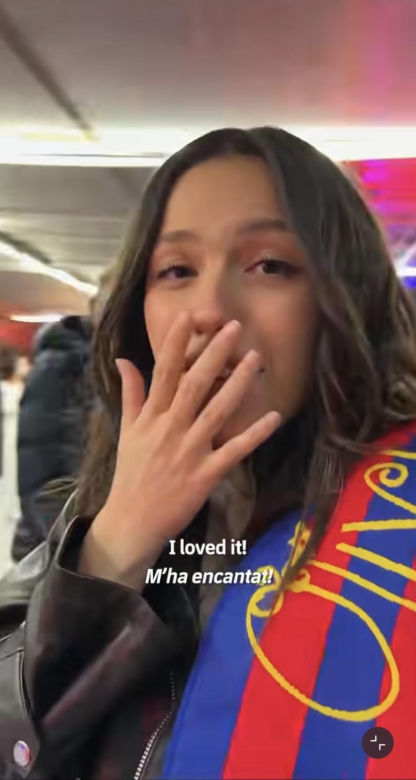 Olivia Rodrigo na El Clasico