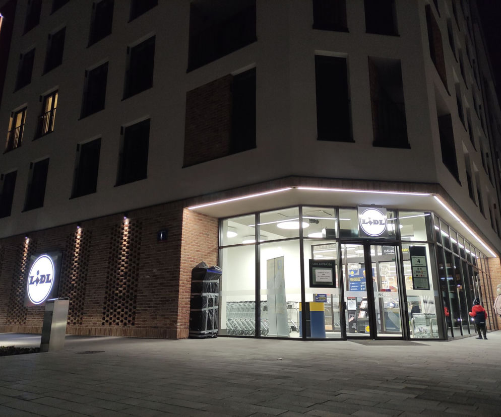 Nowy Lidl w Warszawie
