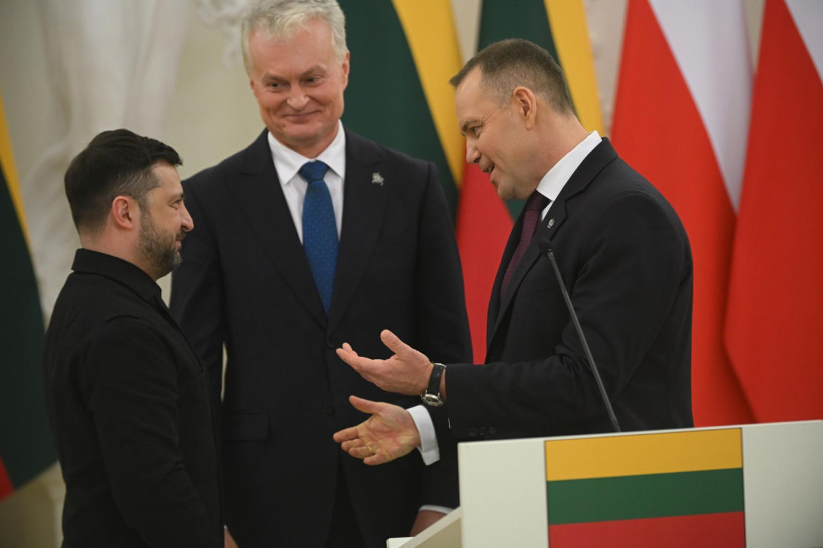 Prezydent RP Karol Nawrocki w Wilnie