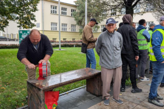 Pikieta przed Grupą Azoty