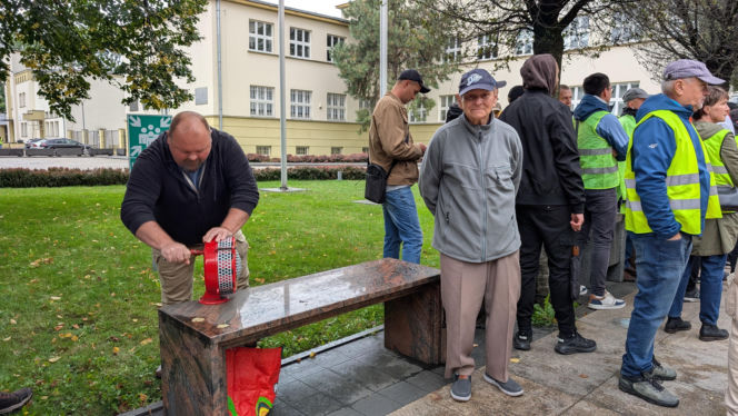 Pikieta przed Grupą Azoty