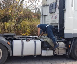 Wyłącznik tachografu sterowany pilotem