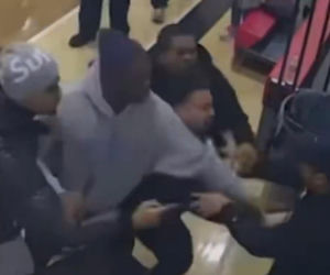 Bijatyka matek i ojców w katolickiej szkole! Ich dzieci patrzyły