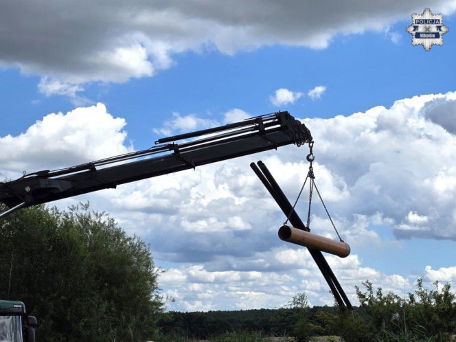 Kradzież rur Mikołów