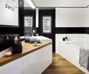 Łazienka w nietypowym kształcie