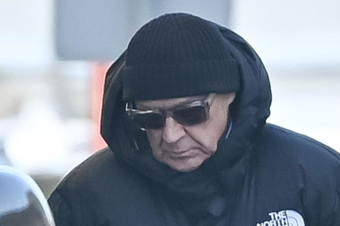 Marek Kondrat z żoną Antoniną Turnau i córką Heleną w Warszawie