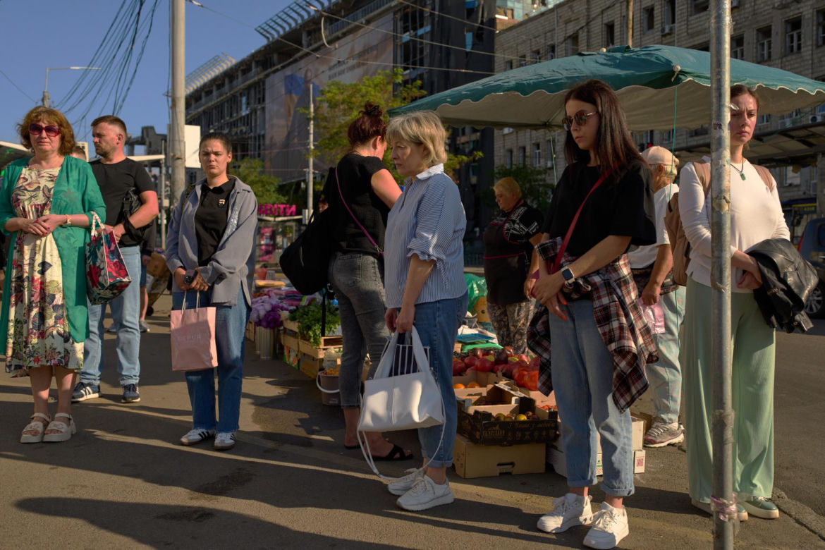Piekło na ziemi w Oleszkach na Ukrainie. Od maja nie dostali żywności