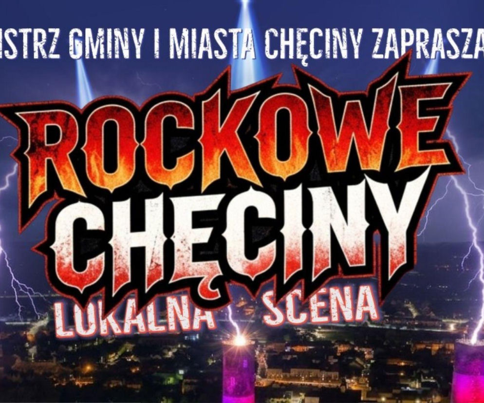 Rockowe uderzenie w Chęcinach! Lokalna scena przejmuje Halę Widowiskowo-Sportową