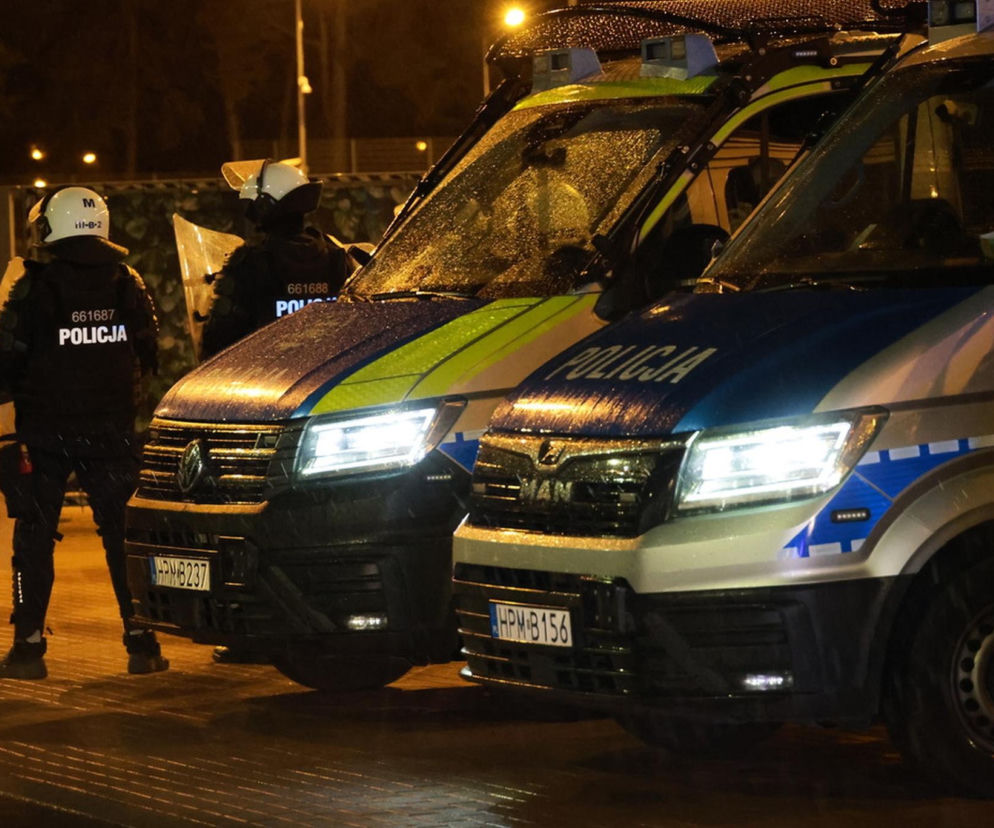 Pseudokibice szykowali się do ustawki. Pomylili policjantów z rywalami