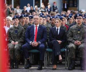 Marta Nawrocka zadała szyku na rozpoczęciu roku szkolnego! Wykorzystała sprytne triki