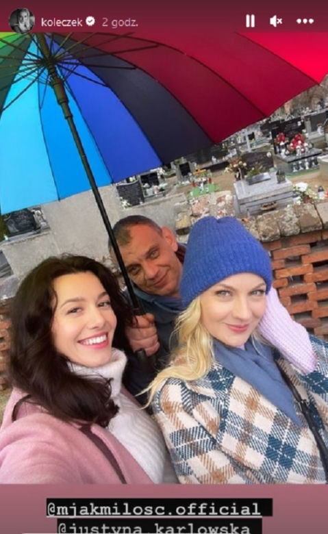 M jak miłość na planie. Jagoda (Katarzyna Kołeczek), Ola (Justyna Karłowska)
