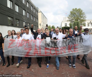 Protest Obywateli RP przed Sejmem