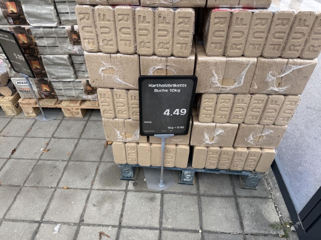 Ceny pelletu w Niemczech