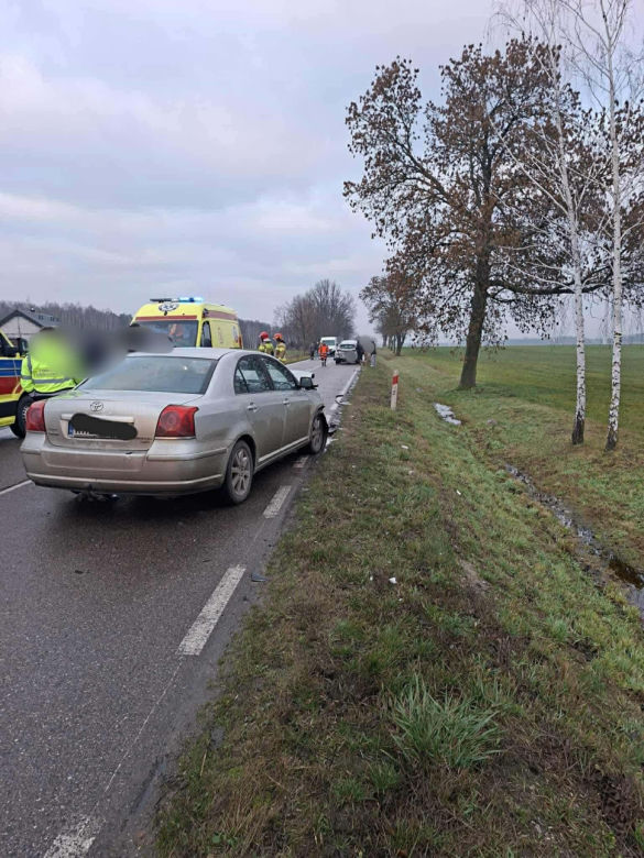 Wypadek w miejscowości Suchodół