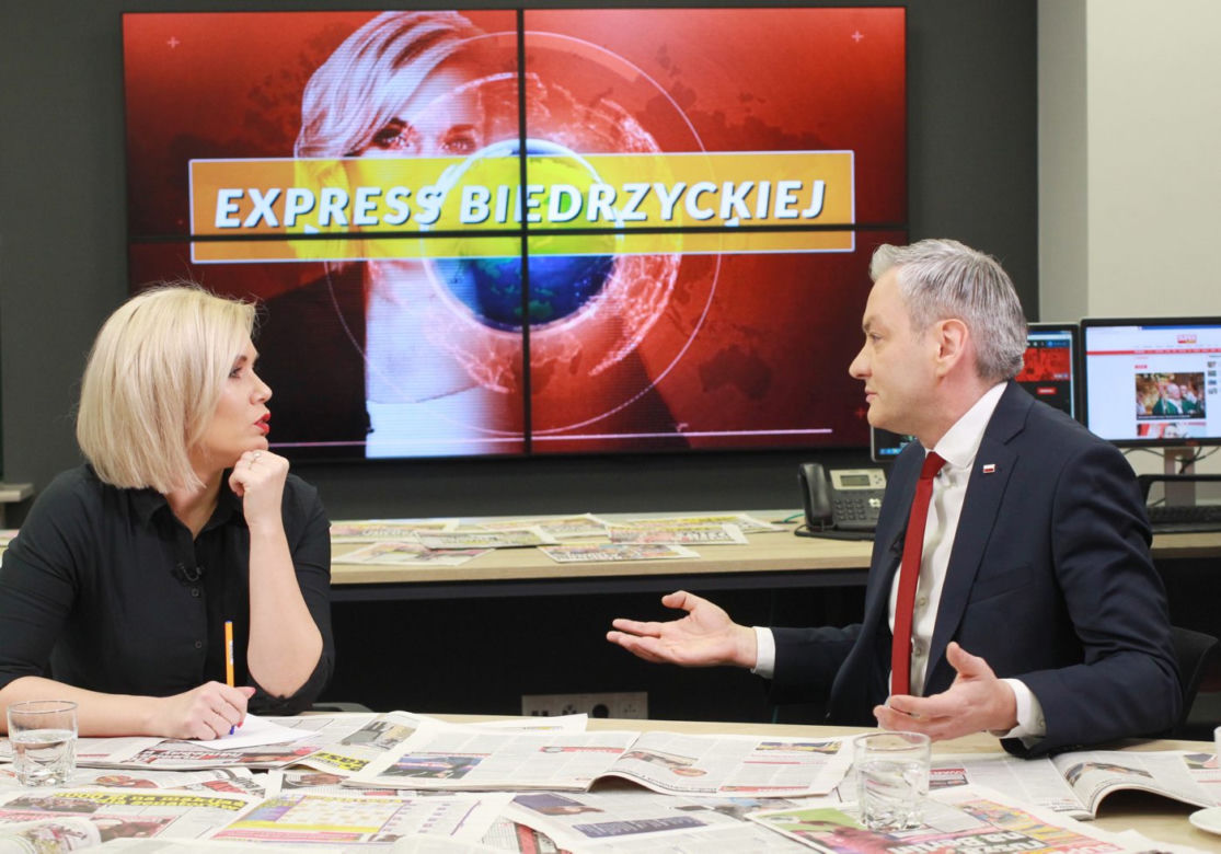 Robert Biedroń gościem Expressu Biedrzyckiej