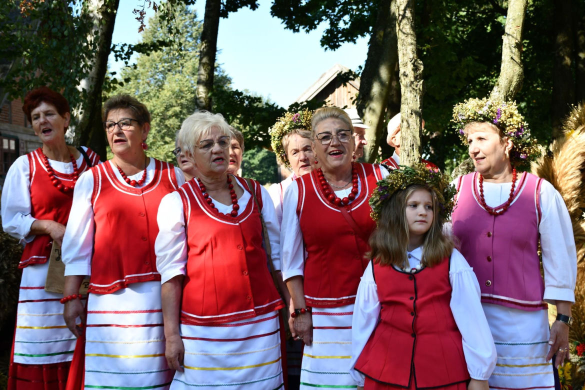 Tłumy na dożynkach w Olsztynku. Zobacz, jak bawili się mieszkańcy Warmii i Mazur [ZDJĘCIA]