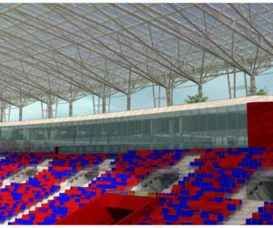 Stadion piłkarski w Szczecinie