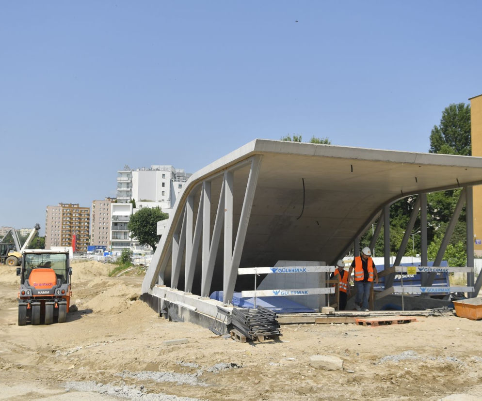 Tak się buduje metro na Bródnie. To będzie największa stacja w Warszawie!