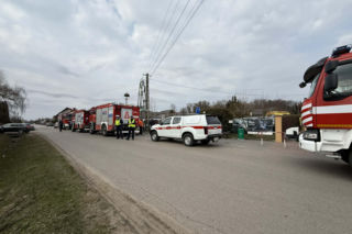 Powiat węgrowski: Ewakuacja w Zespole Oświatowym w Toporze