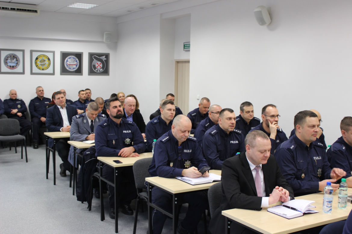 Odprawa w toruńskiej komendzie. KMP podsumowała rok 2018