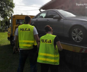 Sosnowiec: Policjanci odzyskali 11 skradzionych samochodów, głównie limuzyn [ZDJĘCIA]