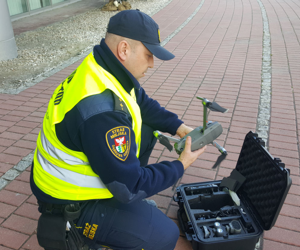 Dron dla Straży Miejskiej w Dąbrowie Górniczej
