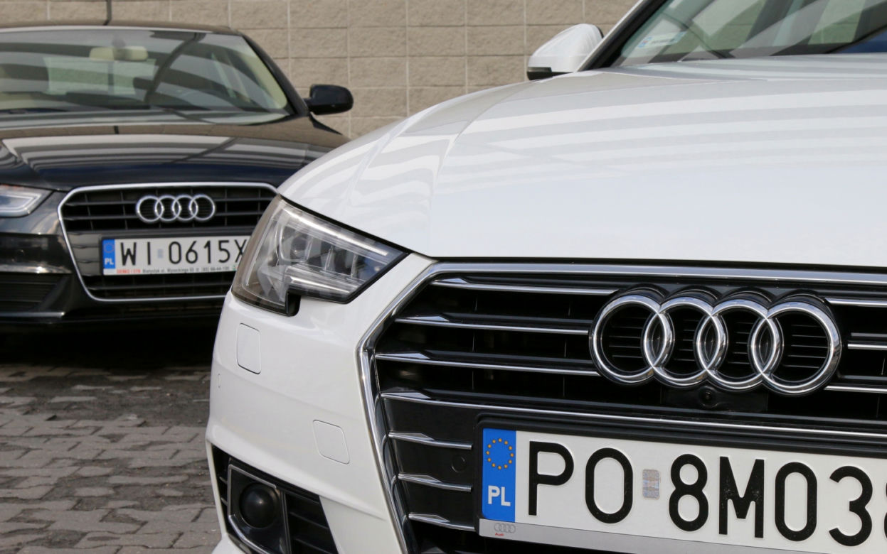 Audi A4 Limousine B9 i Audi A4 Limousine B8