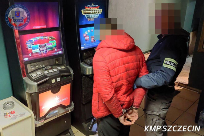 Jaskinia hazardu w centrum Szczecina rozbita