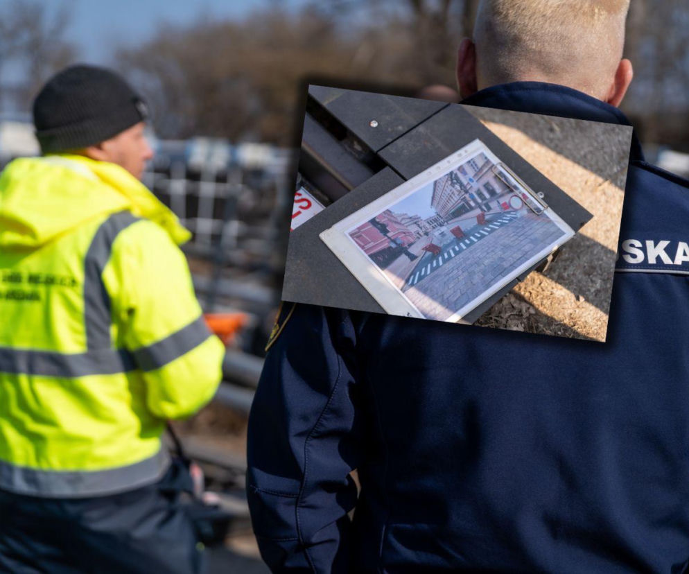 Koniec z betonowymi zaporami na Trakcie Królewskim. Służby testują nowe rozwiązanie