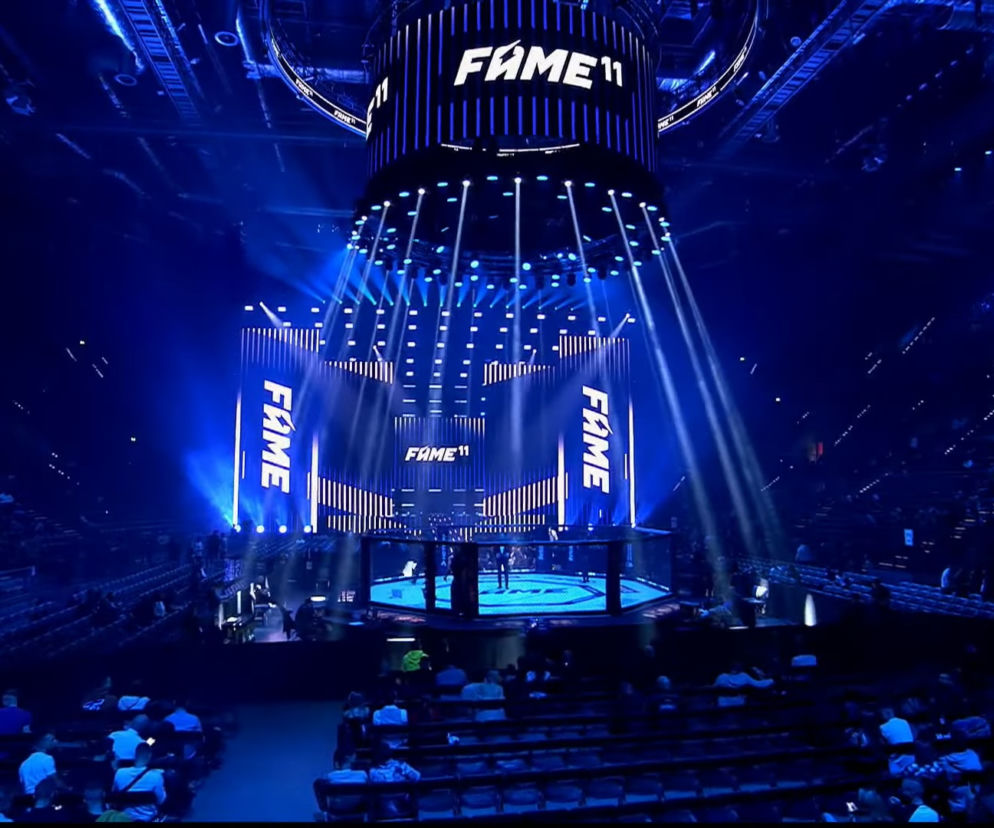 Fame MMA 11 - wypadek na gali? To nie kibic spadł z wysokości! [TYLKO U NAS]