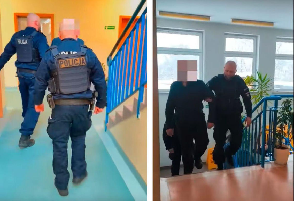 Mężczyzna odpowie za znęcanie się nad zwierzęciem. Wystraszonym czworonogiem zajęli się pracownicy schroniska „Ciapkowo”
