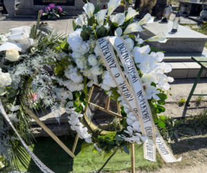 Tak wygląda grób Łukasza Litewki dzień po pogrzebie. Widok rozdziera serce