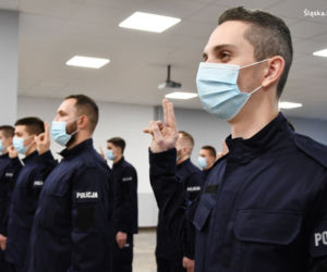  Śliczne policjantki zasiliły szeregi śląskiej policji. Ślubowanie mają za sobą [ZDJĘCIA]