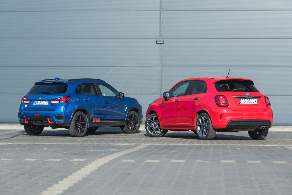 Fiat 500X Sport 1.3 150 KM FireFly vs. Mitsubishi ASX Insport 2.0 150 KM Mivec