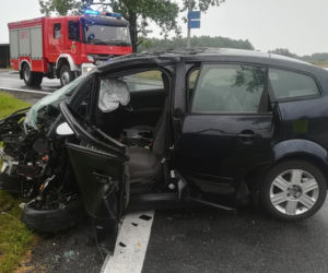 Groźny wypadek na krajowej „ósemce” pod Wrocławiem