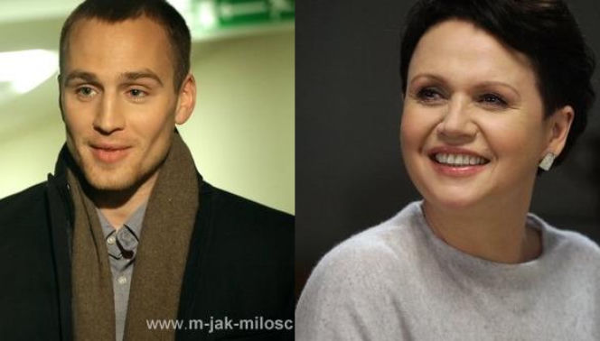 M jak miłość. Wojtek (Mateusz Janicki), Marysia (Małgorzata Pieńkowska)