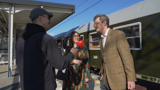 Odjazd pociągu Nieśpiesznego