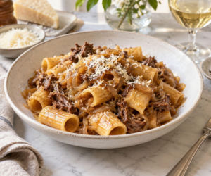 Włosi duszą mięso z górą cebuli, a potem mieszają z makaronem. To nie jest bolognese