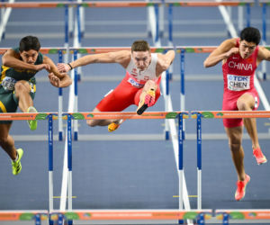 Halowe Mistrzostwa Świata w Lekkoatletyce Kujawy Pomorze 26 w Toruniu: Zdjęcia kibiców i zawodników z soboty, 2. dnia imprezy