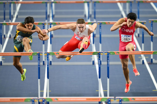 Halowe Mistrzostwa Świata w Lekkoatletyce Kujawy Pomorze 26 w Toruniu: Zdjęcia kibiców i zawodników z soboty, 2. dnia imprezy