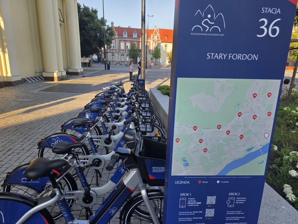 750 nowych rowerów na ulicach Bydgoszczy. Tak działa nowy system BRA